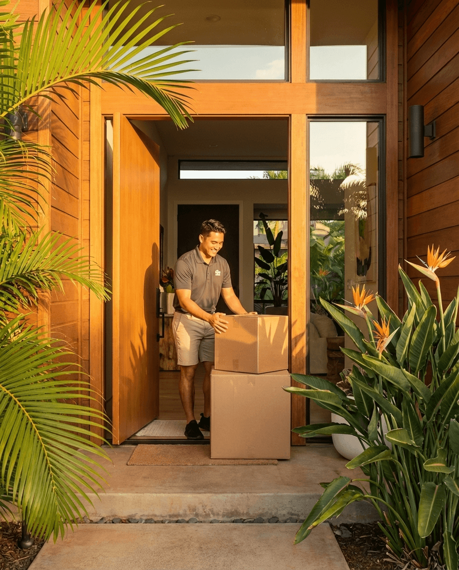 Same-day delivery on Oahu