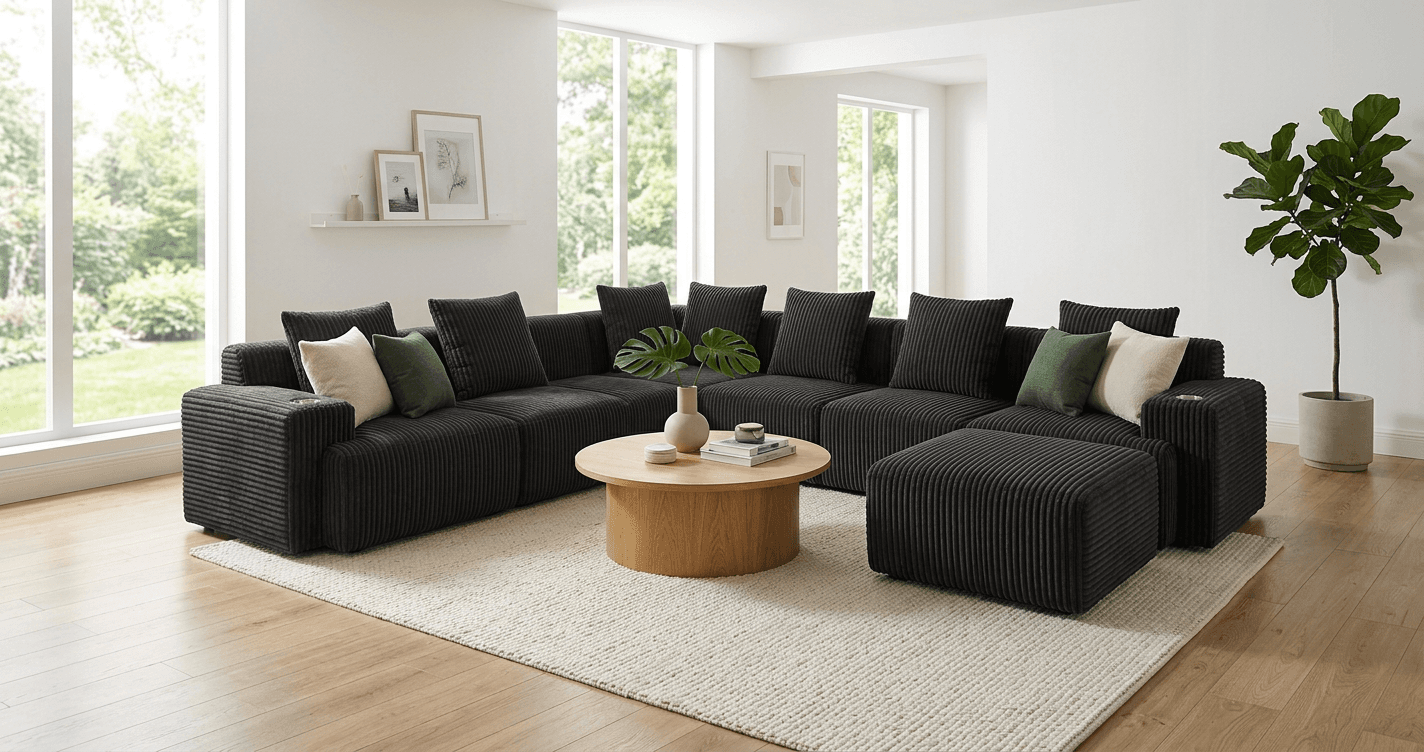 5 Living Room Layouts You Can Build with a Modular Sofa